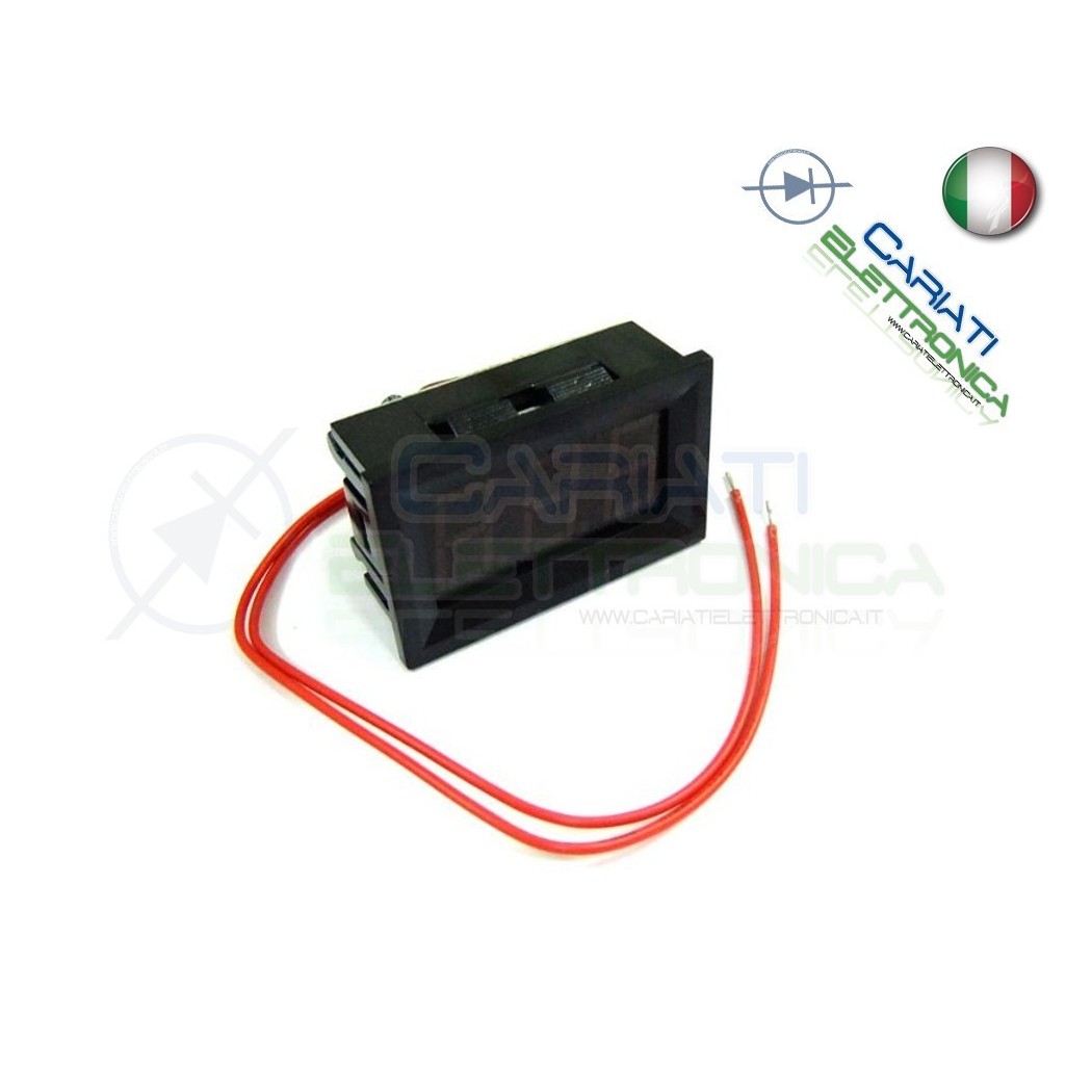 Display Lcd VERDE Voltometro AC da pannello 60V-500V Tensione Tester