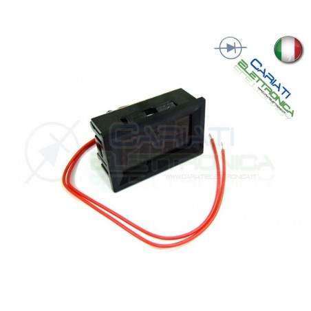 Display Lcd VERDE Voltometro AC da pannello 60V-500V Tensione Tester