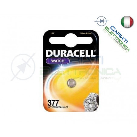 1 PILA BATTERIA DURACELL WATCH 377 D377 Duracell