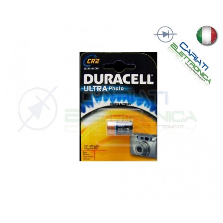 BATTERIA PILA DURACELL PHOTO ULTRA CR2 LITHIUM Duracell