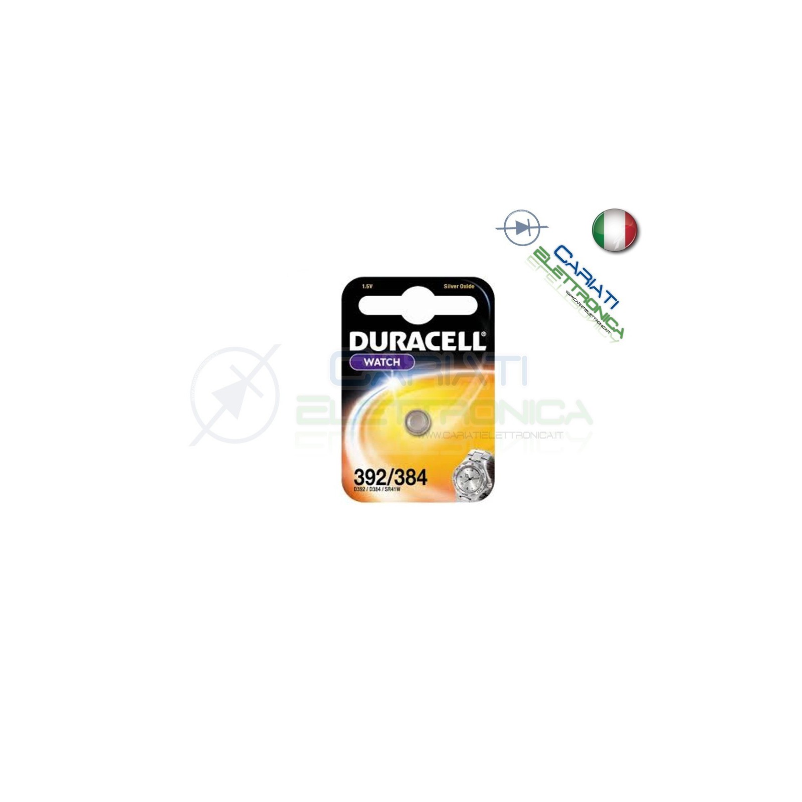 PILA 392 384 DURACELL BATTERIADuracell