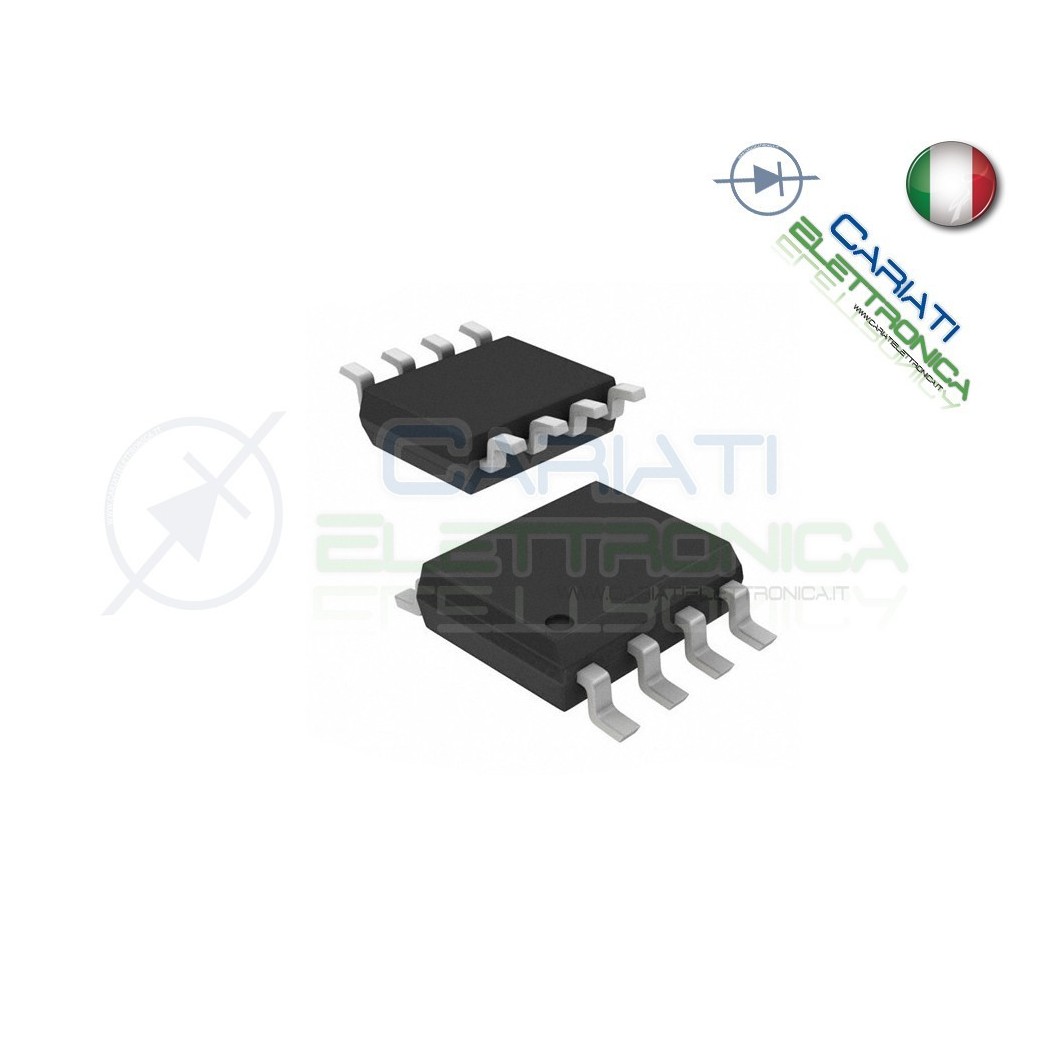 4 PEZZI NE555 SMD SOIC-8 Temporizzatore Timer