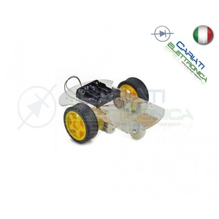 KIT Robot Car chassis piattaforma shield Arduino Pic