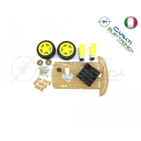 KIT Robot Car chassis piattaforma shield Arduino Pic