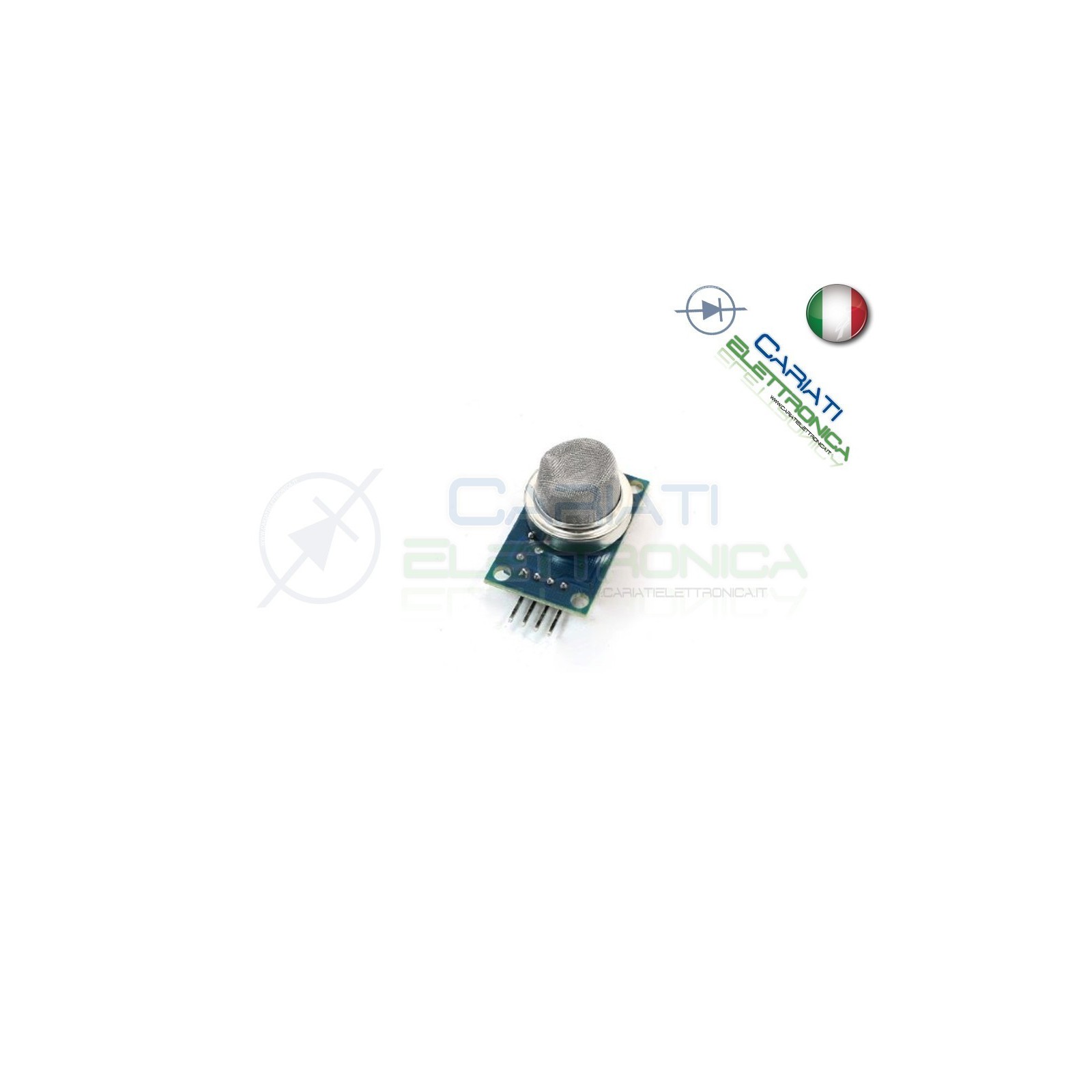 Sensore MQ-2 Metano Butano Fumo per Arduino PicGenerico