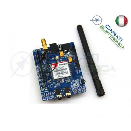 Shield GSM per Arduino completo di antenna SIM900 GPRS