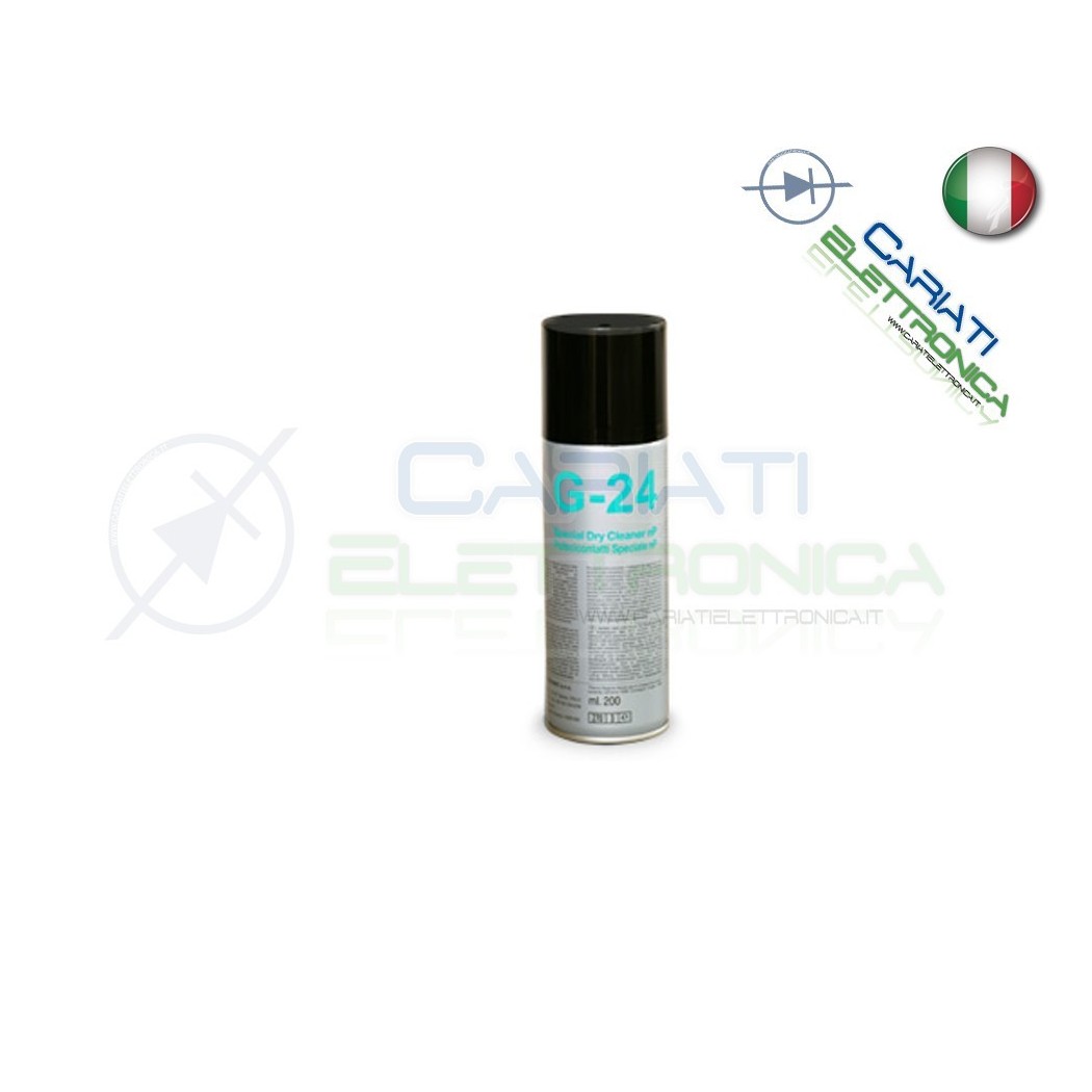 G-24 200ml DUE-CI SPRAY TECNICO PULISCICONTATTI SPECIALE PER ELETTRONICA G24Due-Ci