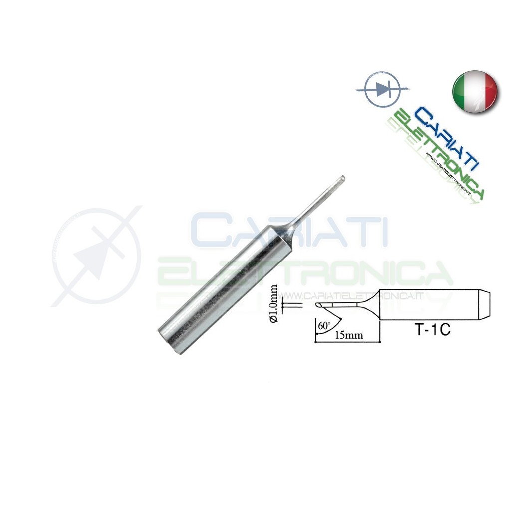 Punta 900M-T-1C stazione saldante stilo punte ricambio 1mmGuangzhou Yihua Electronic Equipment Co.,Ltd.