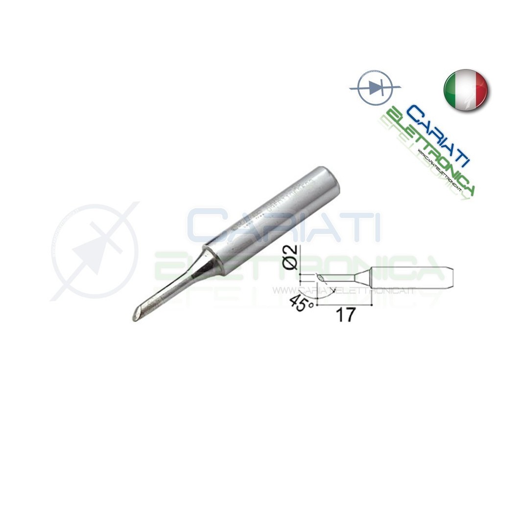 Punta 900M-T-2C stazione saldante stilo punte ricambio 2mmGuangzhou Yihua Electronic Equipment Co.,Ltd.