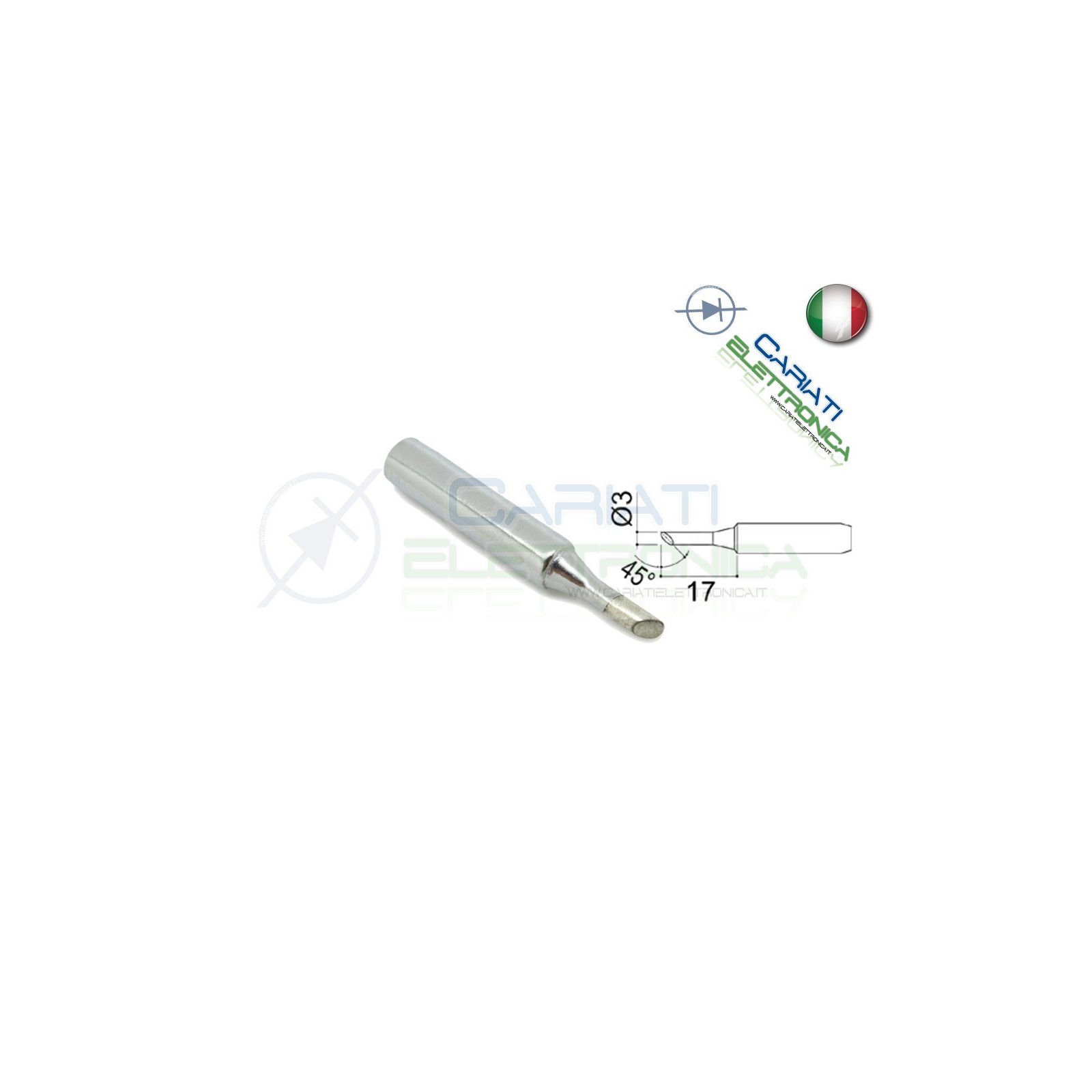 Punta 900M-T-3C stazione saldante stilo punte ricambio 3mmGuangzhou Yihua Electronic Equipment Co.,Ltd.