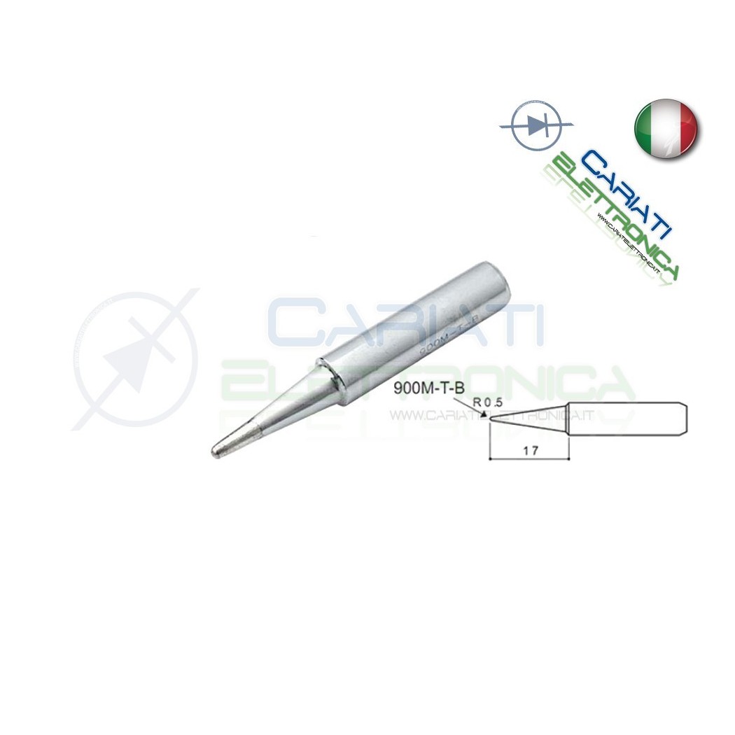 Punta 900M-T-B stazione saldante stilo punte ricambio 0.5mmGuangzhou Yihua Electronic Equipment Co.,Ltd.
