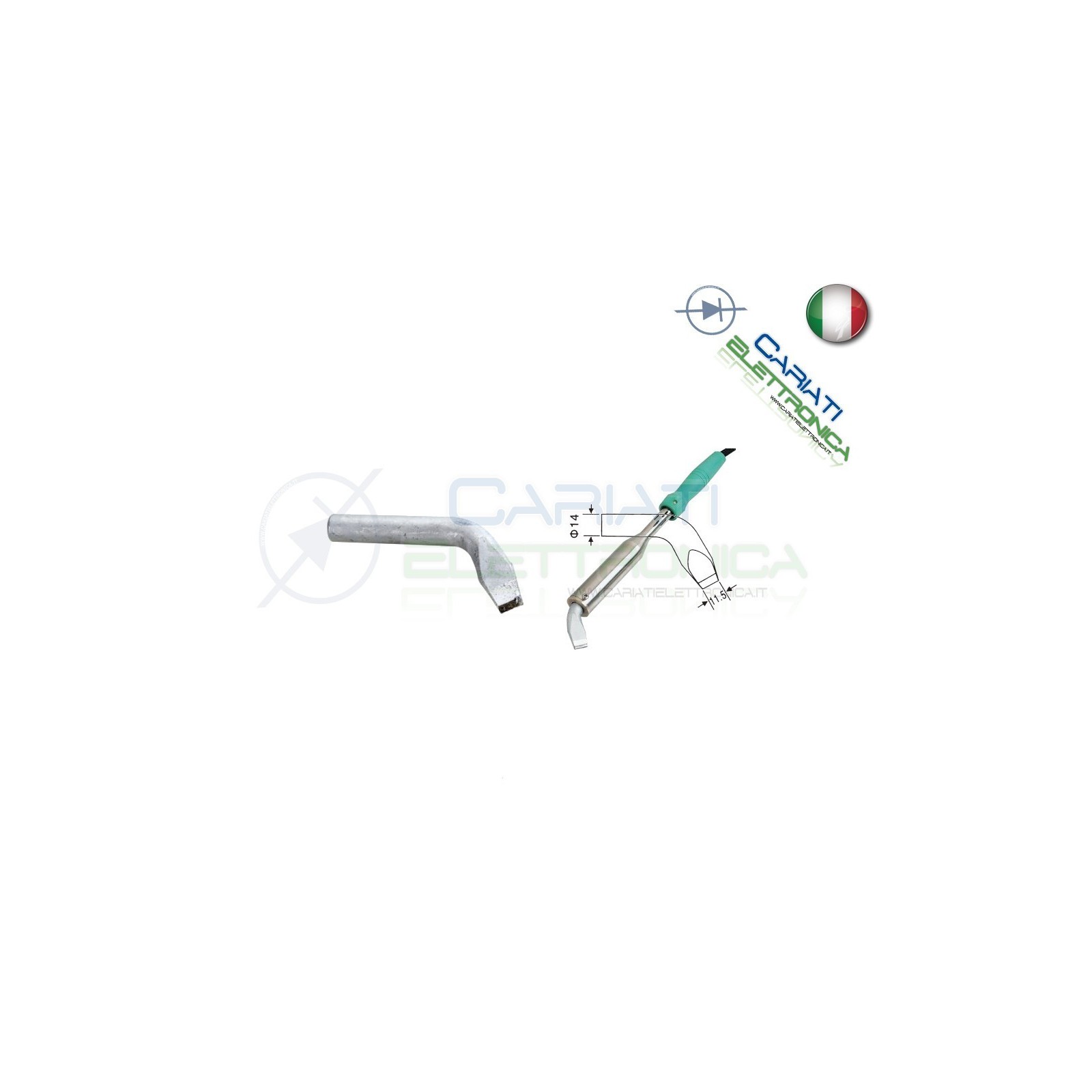 Punta Ricambio Stilo Saldatore 200W