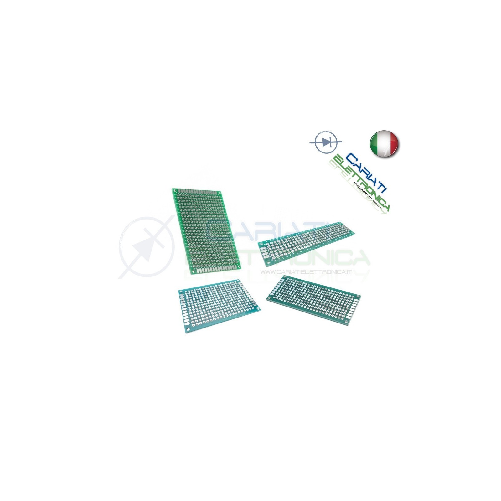 KIT 4 PEZZI BASETTE MILLEFORI BREADBOARD Doppia Faccia