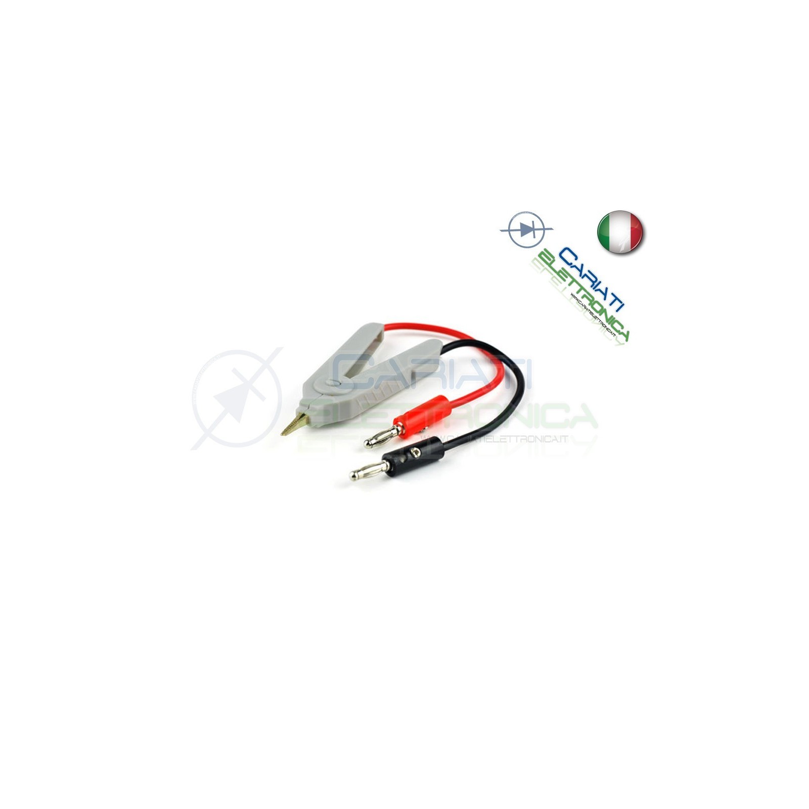 Puntali per Multimetro Tester PLCC SMD Generico