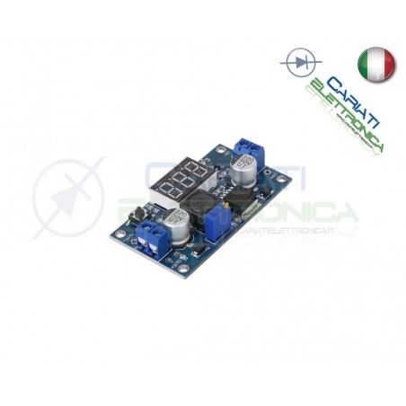 Convertitore regolabile STEP UP 3A DC DC LM2577S con Voltometro Display Generico