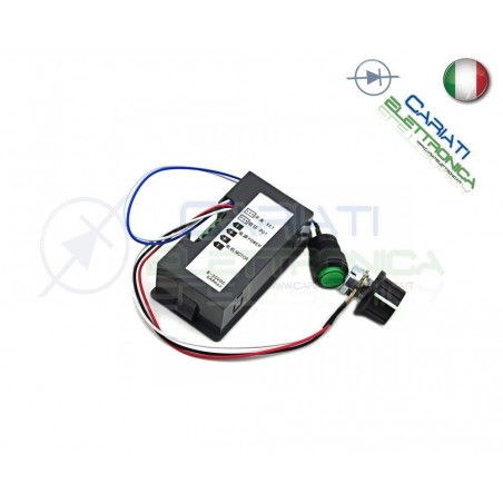 PWM Driver Motore Dimmer REGOLATORE di velocità giri 8A 6V 12V 24V con Display