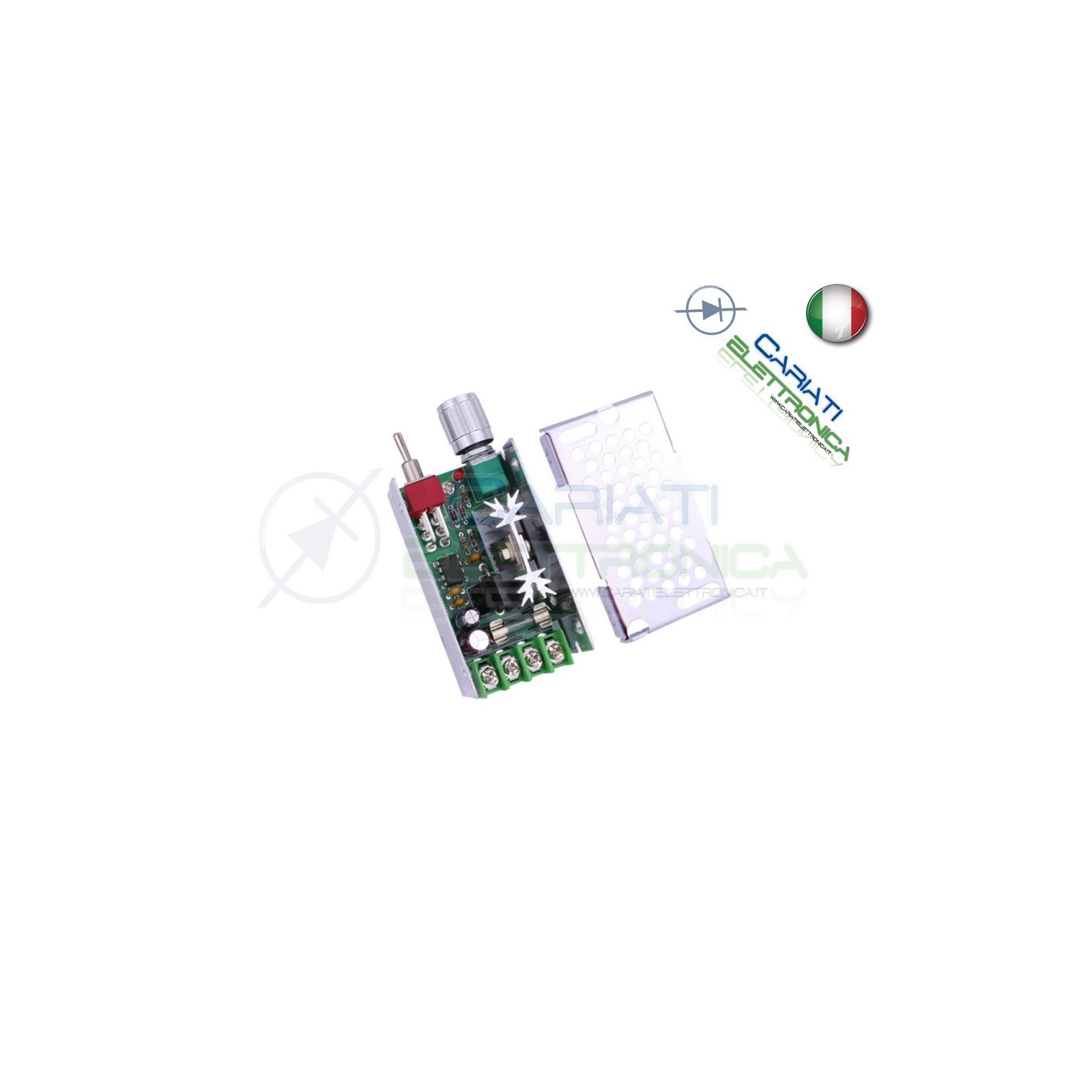 PWM Driver Motore Dimmer REGOLATORE di velocità giri 3A 12V 24V 30V 36V