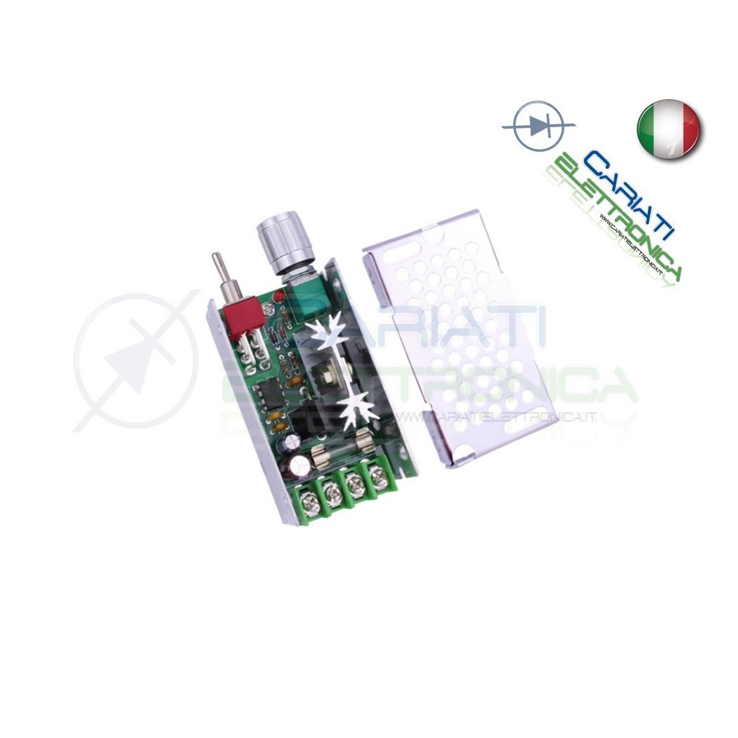 PWM Driver Motore Dimmer REGOLATORE di velocità giri 3A 12V 24V 30V 36V