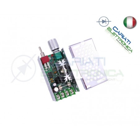 PWM Driver Motore Dimmer REGOLATORE di velocità giri 3A 12V 24V 30V 36V