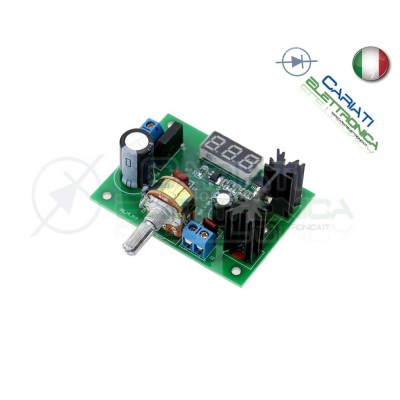 Regolatore Stabilizzatore Alimentatore Convertitore DC DC LM317 lm 317 12V Generico