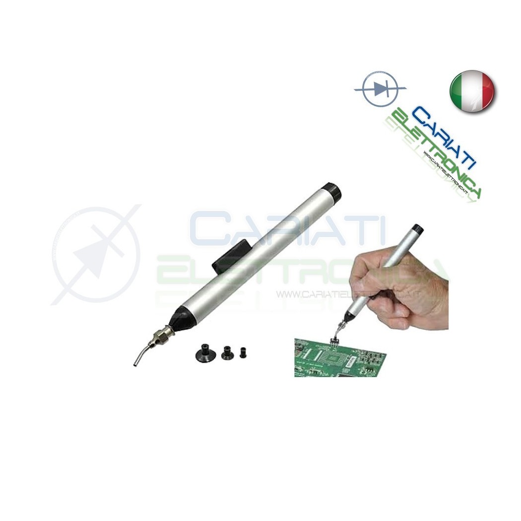 ESTRATTORE A VENTOSA VACUUM PER CIRCUTI IC CHIP INTEGRATI SMD PLCC Generico