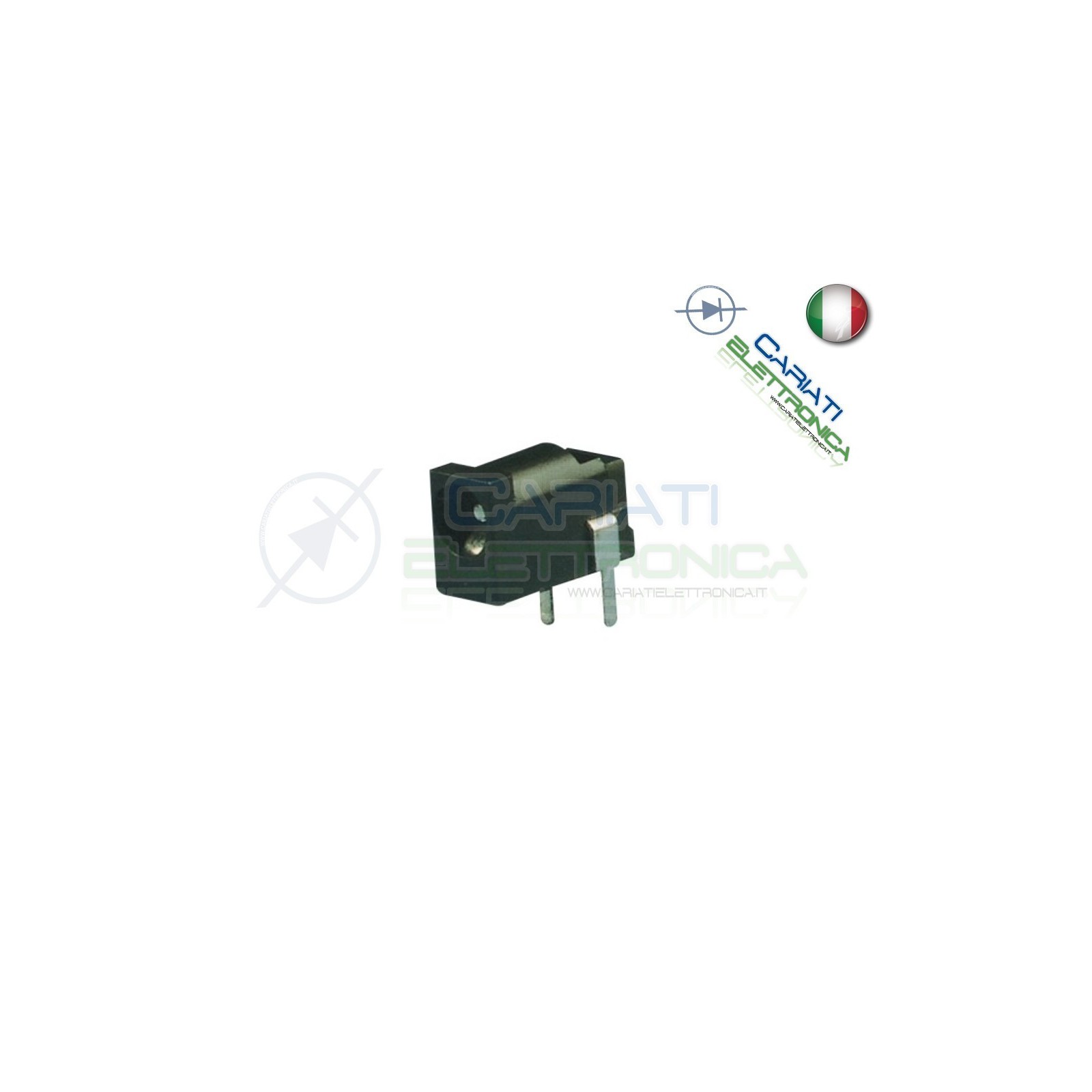 2 PEZZI CONNETTORE ALIMENTAZIONE DC JACK SPINA FEMMINA
