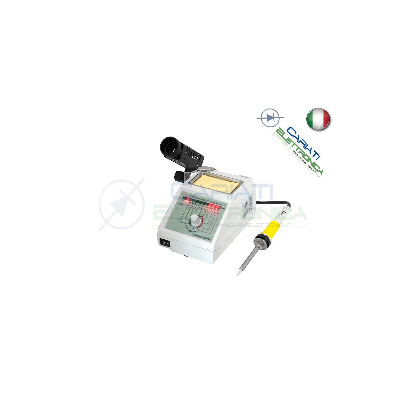 STAZIONE SALDANTE SALDATORE PROFESSIONALE 48W TEMPERATURA REGOLABILE