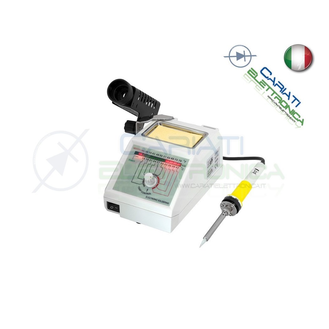 STAZIONE SALDANTE SALDATORE PROFESSIONALE 48W TEMPERATURA REGOLABILE