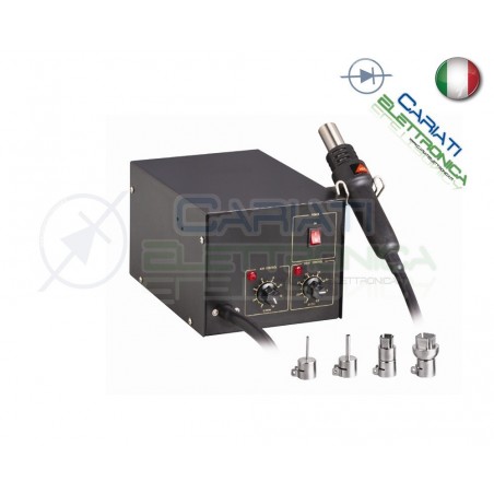 STAZIONE AD ARIA CALDA 939A PROFESSIONALE TEMPERATURA REGOLABILE