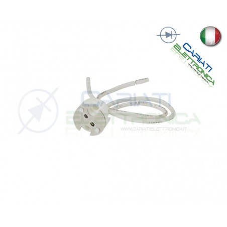 PORTAFARETTO DA INCASSO MOBILE PER FARETTO GU10 MR16 LED COLORE BIANCOKanlux