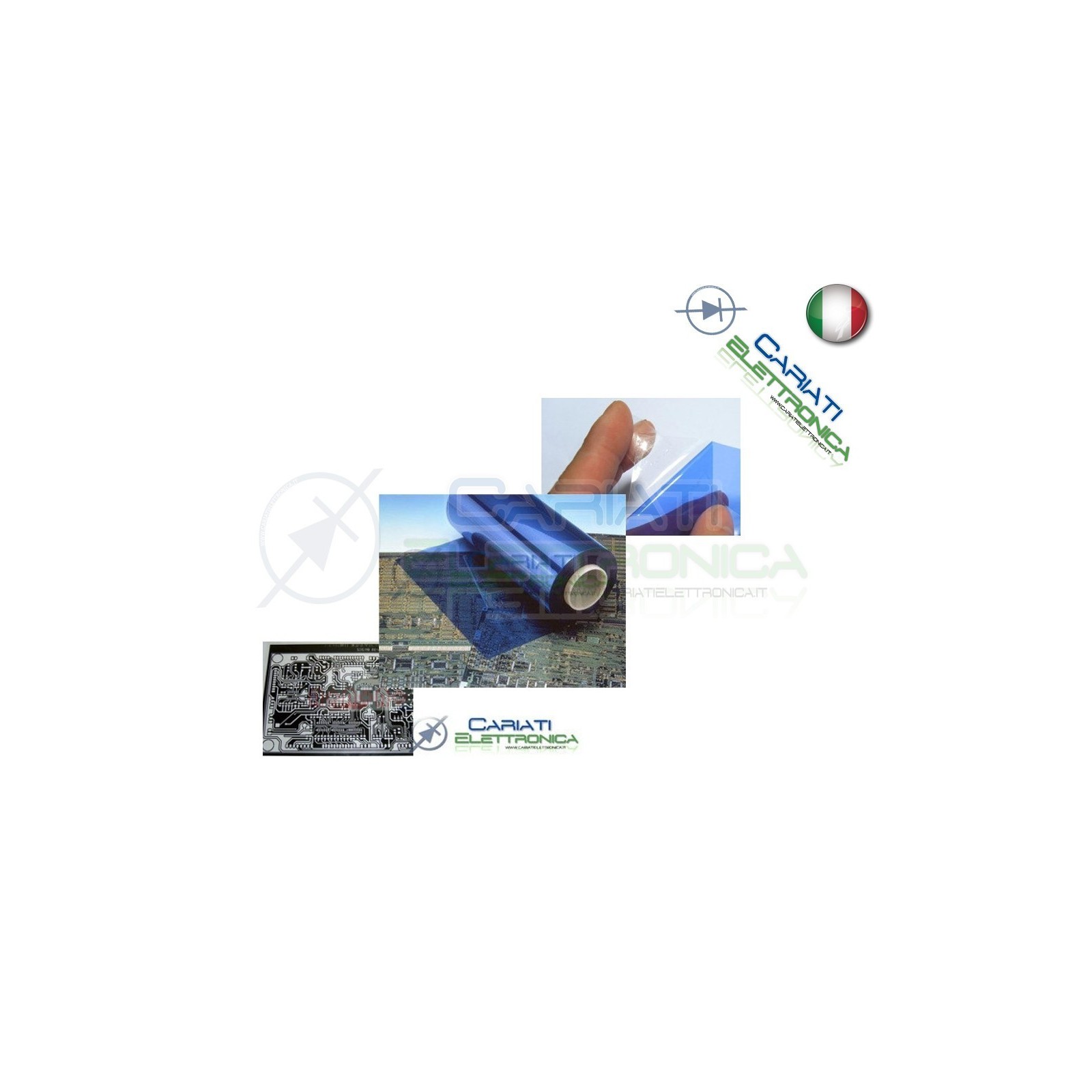 1m Pellicola Fotosensibile per Relizzazione Produzione PCB Circuiti Stampati Generico