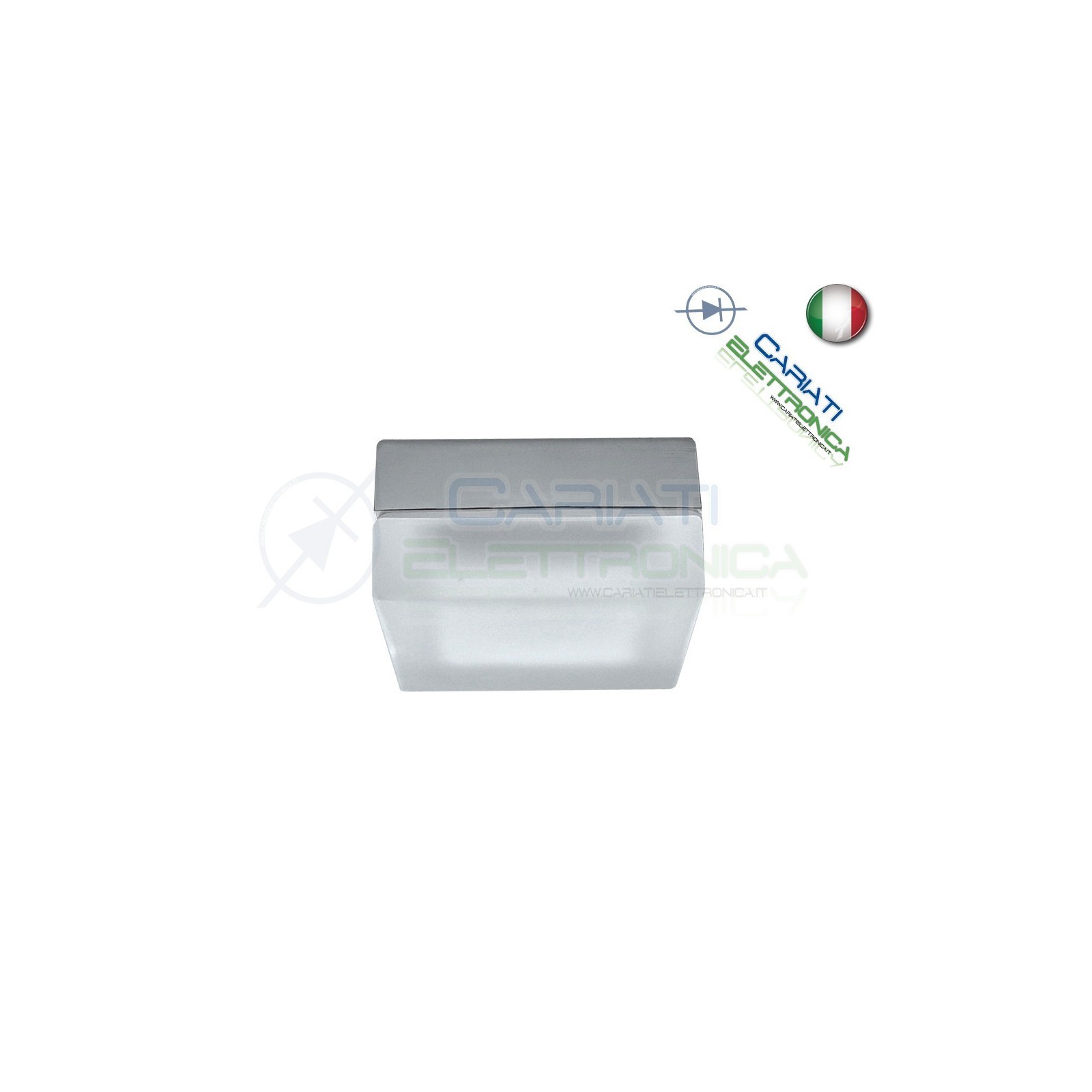 PORTALAMPADA DECORATIVO CROMATO CON ATTACCO GY6.35 JCKanlux