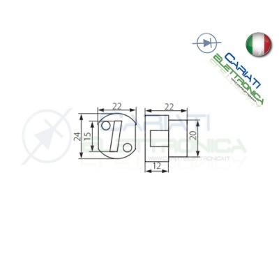 PORTALAMPADA ATTACCO LAMPADA SUPPORTO G9 IN CERAMICA