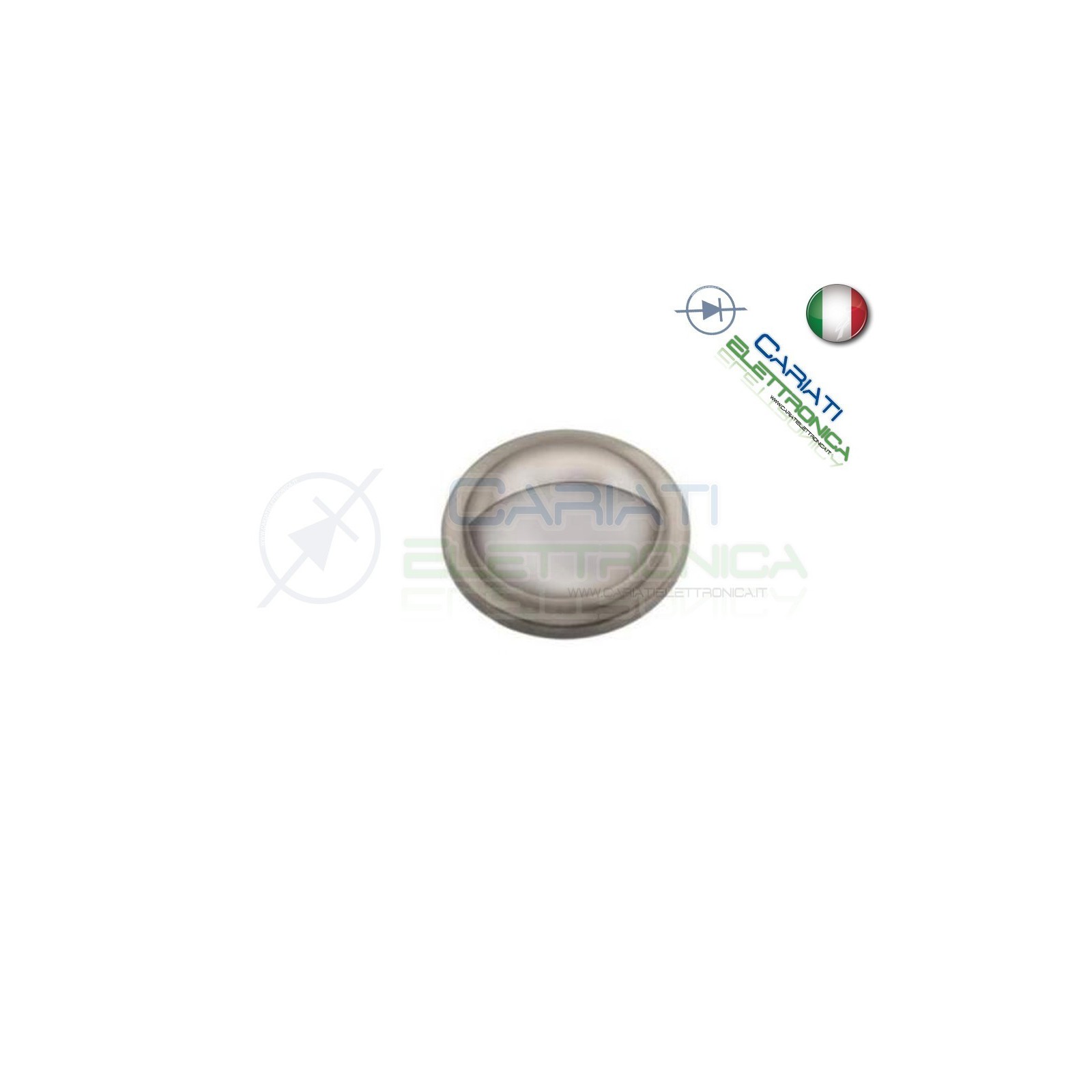 Segnapasso led 2.5W Bianco Freddo Tondo 68mm Kanlux
