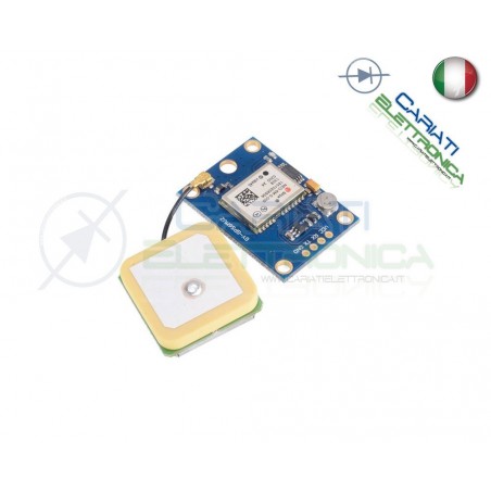 Modulo GPS NEO-6M UBLOX compatibile con Arduino