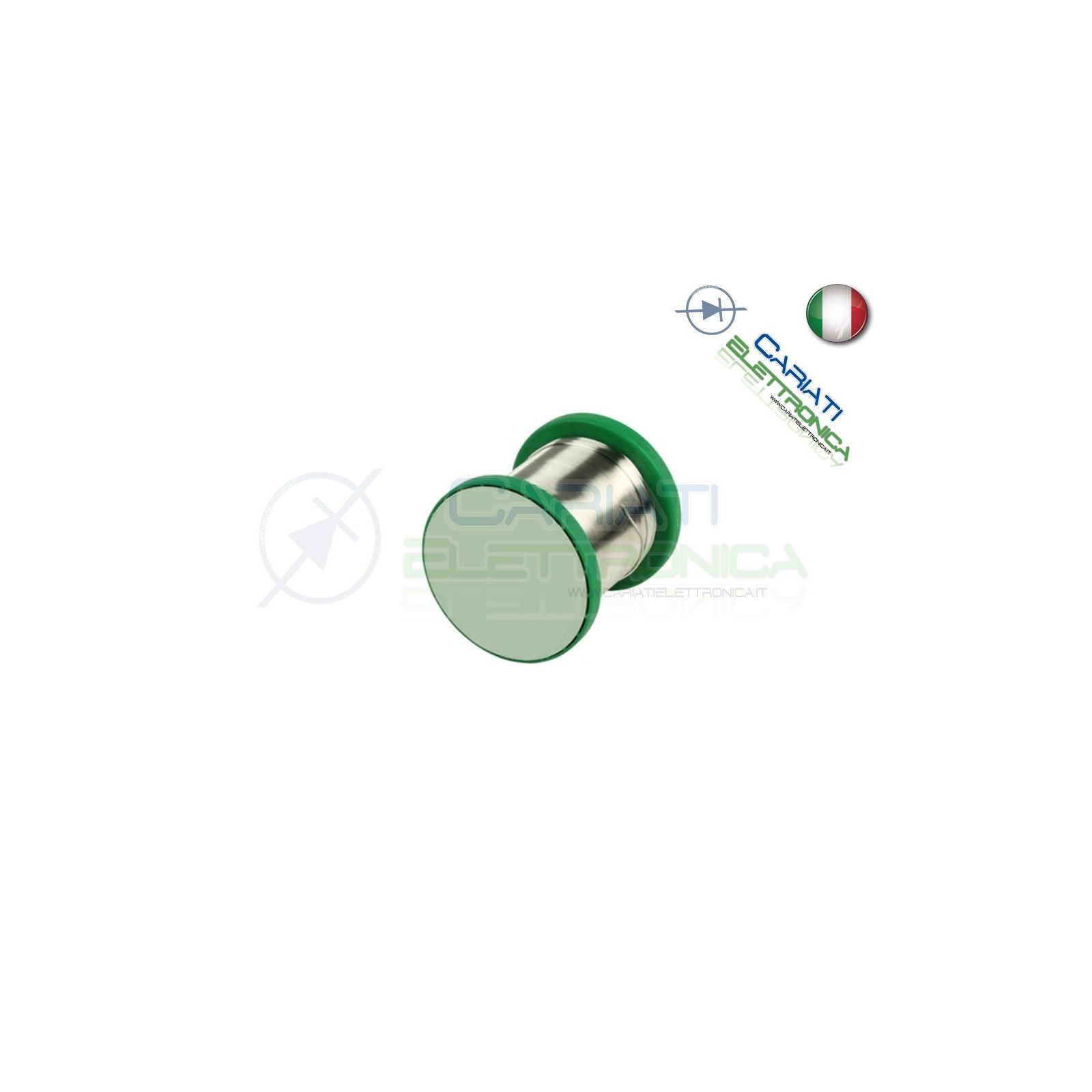 100g STAGNO D. 1 mm Sn99.3 Cu0.7 2 BOBINA ROTOLO