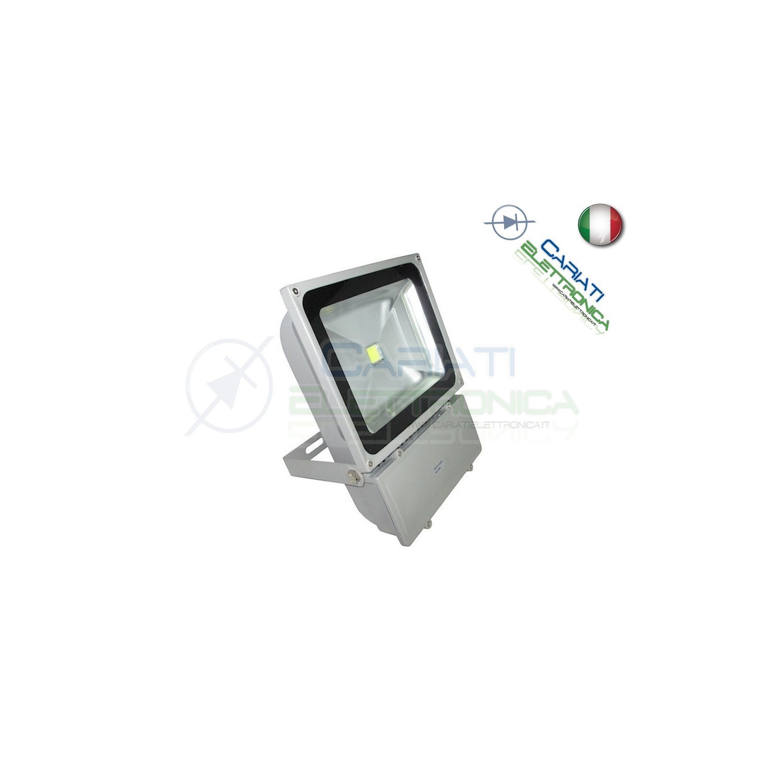 FARO LED FARETTO BIANCO FREDDO DA ESTERNO 70W IP65 Generico