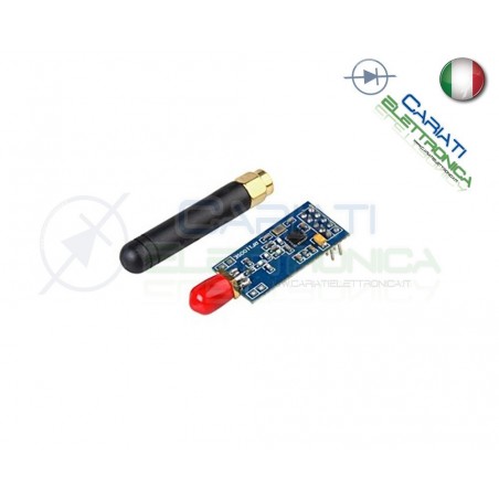 Modulo Wireless CC1101 433MHZ CC1100 RF ANTENNA RICETRASMETTITORE