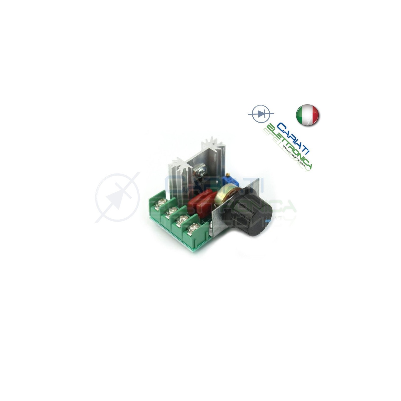Driver AC 2000W 220V - Dimmer regolatore di velocità giri