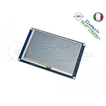 Display TFT LCD Grafico 5" Pollici 800X480 SSD1963 con Touch e SD