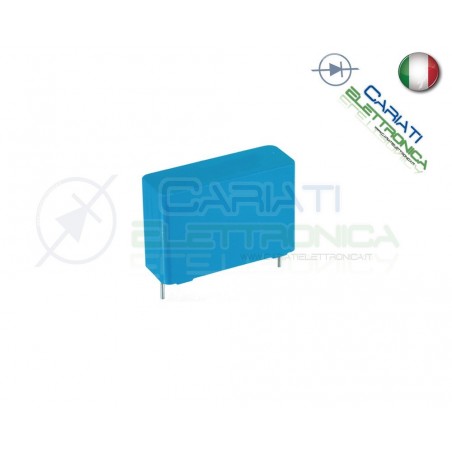 4 Pezzi Condensatore in Poliestere Siemens MKP 2,2nF 250V B81121 Y2