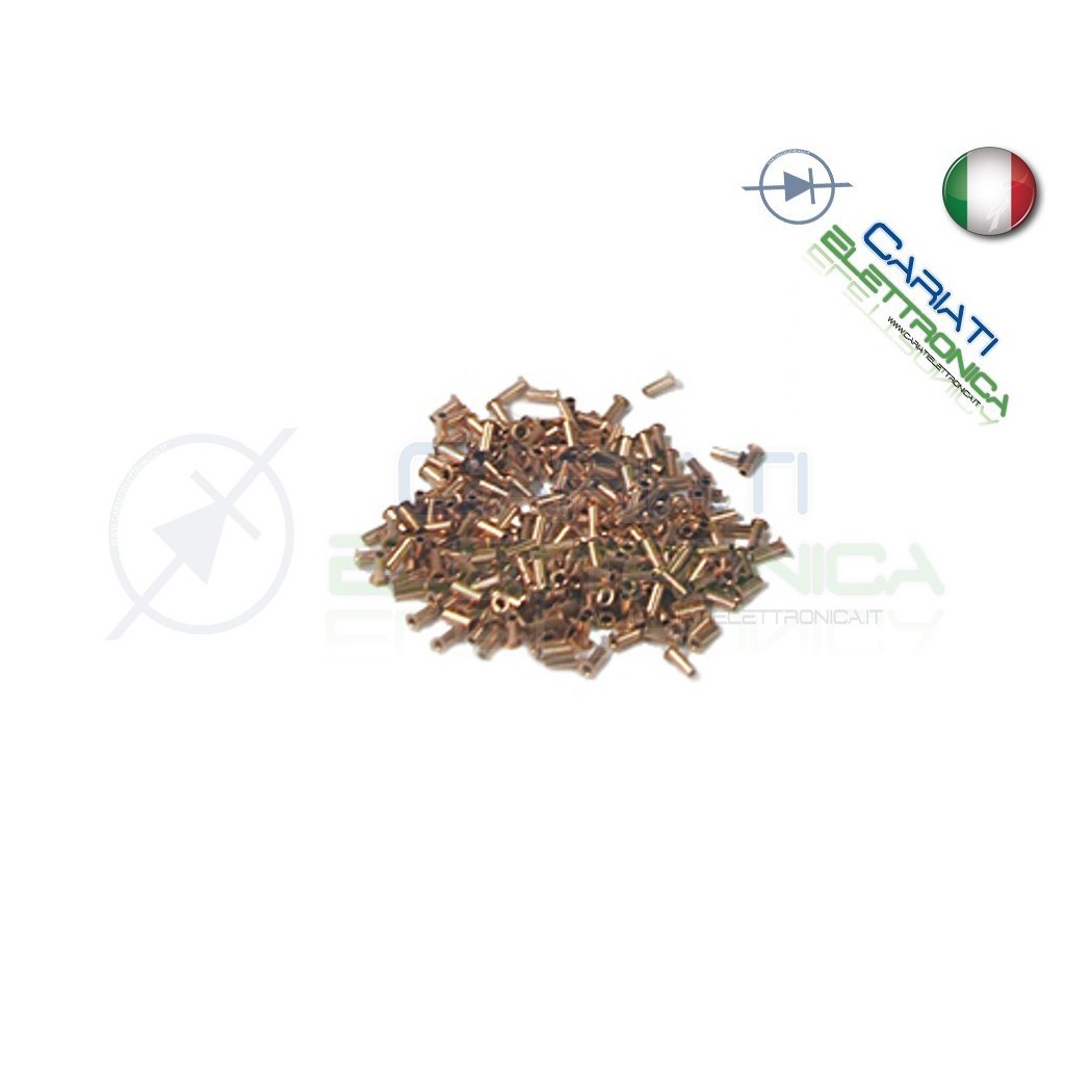 50 PEZZI Rivetti da 0,8mm per fori metallizati pcb millefori marca bungardBungard elektronik