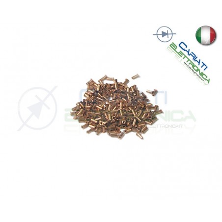 50 PEZZI Rivetti da 0,8mm per fori metallizati pcb millefori marca bungardBungard elektronik