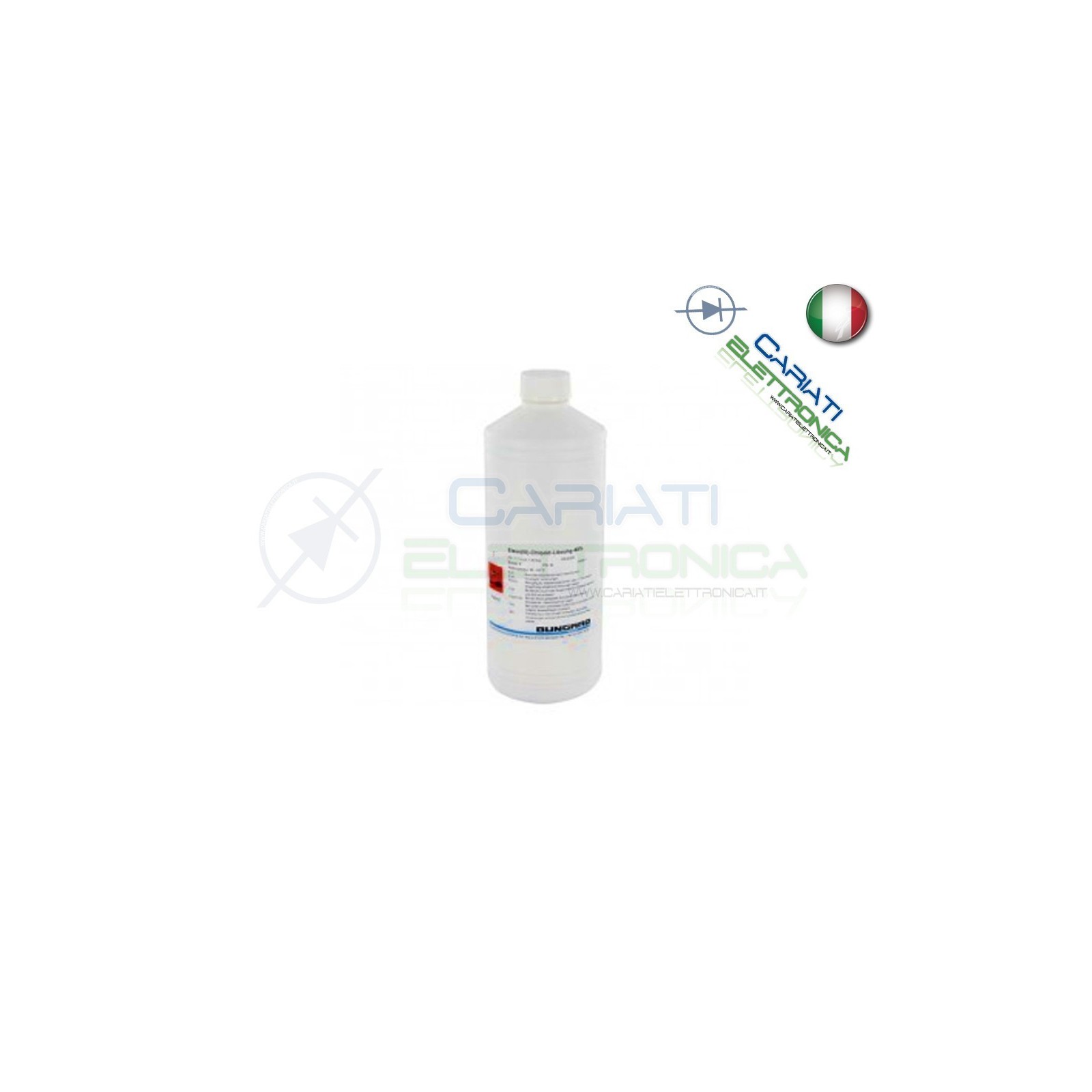 BUNGARD Cloruro ferrico 1 Lt litro liquido per basetta incisione rame Bungard elektronik