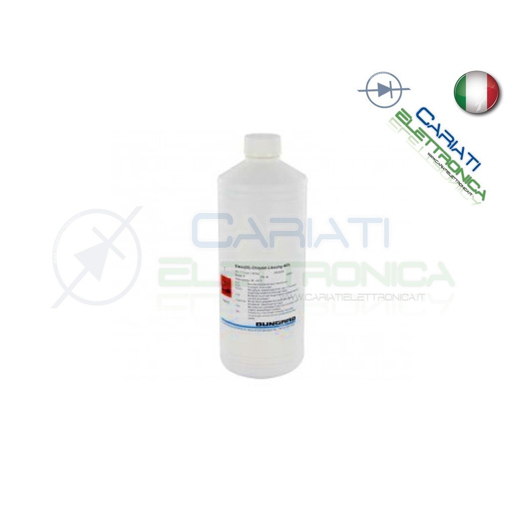 BUNGARD Cloruro ferrico 1 Lt litro liquido per basetta incisione rame Bungard elektronik