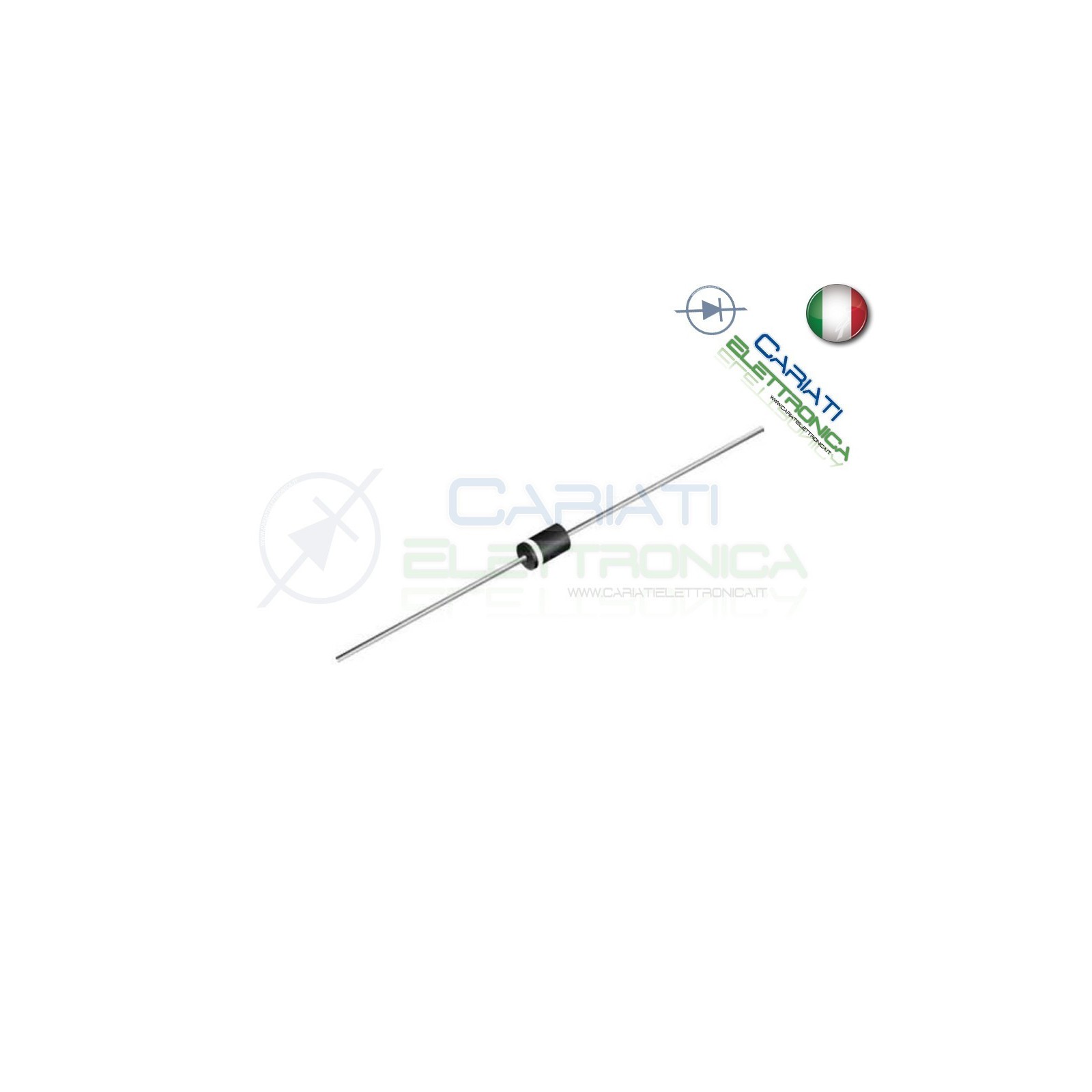 2 Pezzi Diodo BYT11 BYT11-1000ST MICROELECTRONICS