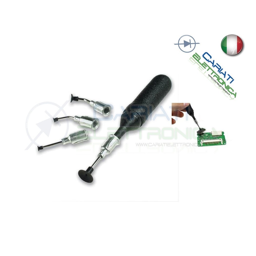 ESTRATTORE A VENTOSA POMPETTA VACUUM PER CIRCUTI IC CHIP INTEGRATI SMD PLCCGenerico