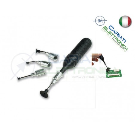 ESTRATTORE A VENTOSA POMPETTA VACUUM PER CIRCUTI IC CHIP INTEGRATI SMD PLCCGenerico