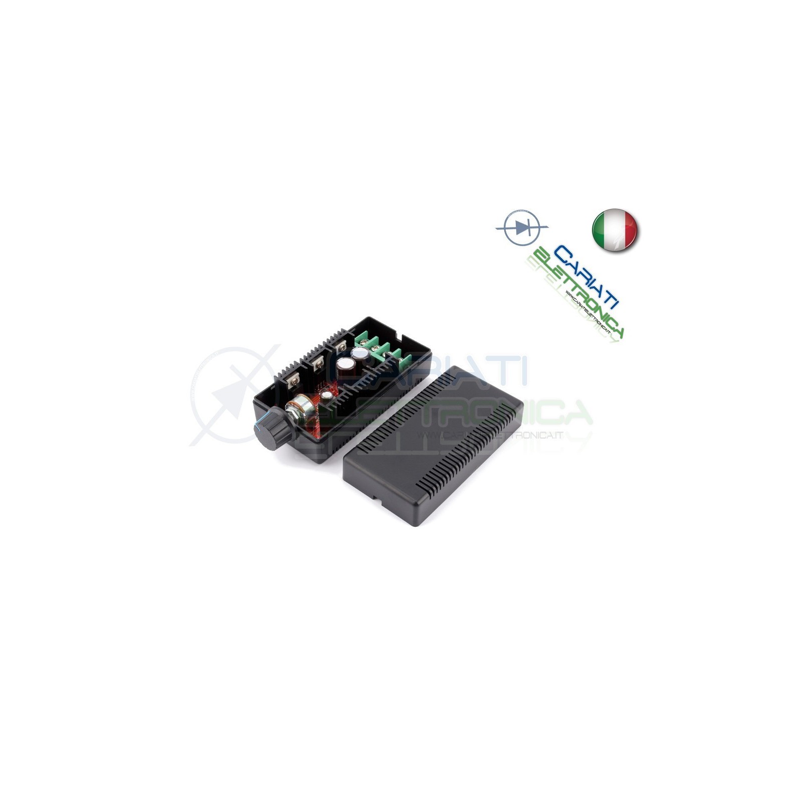PWM HHO Driver Motore Dimmer REGOLATORE di velocità giri 40A 12V 24V 36V 48VGenerico