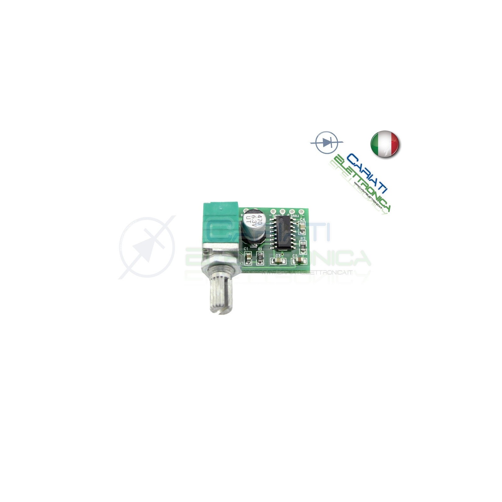 Modulo PAM8403 Amplificatore audio stereo digitale 3W + 3W con Controllo Volume